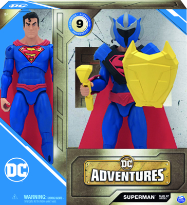 Dc Universe Personaggio Superman Adventures Con Accessori In Scala 30 Cm