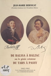 De Balssa à Balzac, ou le génie créateur du Tarn à Passy