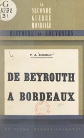 De Beyrouth à Bordeaux