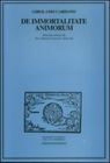 De immortalitate animorum - Girolamo Cardano