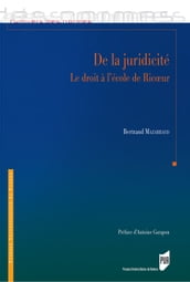 De la juridicité