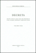 Decreta. Selecta inter ae quae anno 2008 prodierunt cura eiusdem apostolici tribunalis edita. 26.