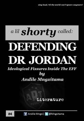 Defending Dr Jordan