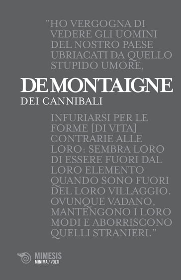 Dei cannibali - Michel De Montaigne