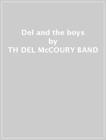 Del and the boys - TH DEL McCOURY BAND