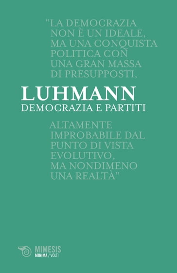 Democrazia e partiti - Niklas Luhman