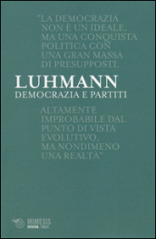 Democrazia e partiti. Il vertice scisso