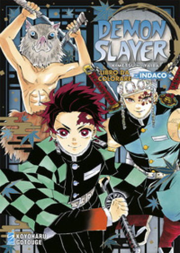 Demon slayer. Kimetsu no yaiba. Libro da colorare. Ediz. indaco - Koyoharu GOTOUGE