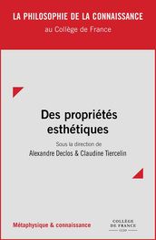 Des propriétés esthétiques