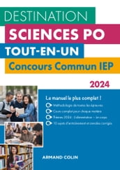 Destination Sciences Po - Concours commun IEP 2024