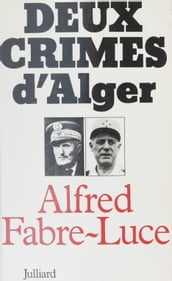 Deux crimes d Alger