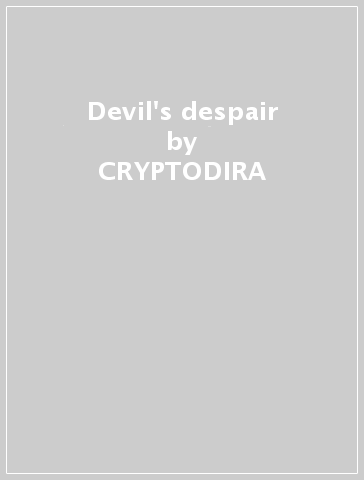 Devil's despair - CRYPTODIRA