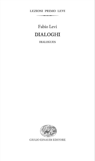 Dialoghi - Fabio Levi