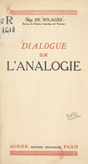 Dialogue sur l analogie