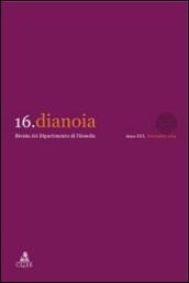 Dianoia. Annali di storia della filosofia. 16.