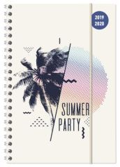 Diario 2019-2020 Summer Party Spiralato e settimanale