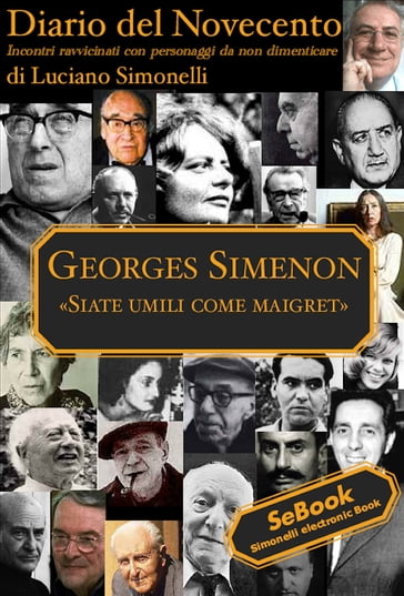 Diario del Novecento GEORGES SIMENON - Luciano Simonelli