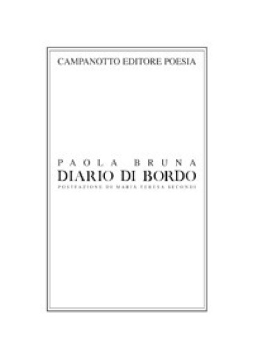 Diario di bordo - Paola Bruna