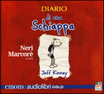 Diario di una schiappa letto da Neri Marcorè. Audiolibro. CD Audio formato MP3 - Jeff Kinney