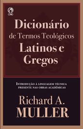 Dicionário de Termos Teológicos Latinos e Gregos