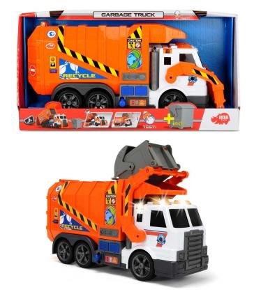 Dickie Toys - Action Series - Camion Ecologia Con Luci 46 Cm