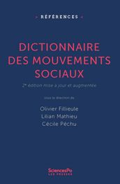 Dictionnaire des mouvements sociaux - Nouvelle édition