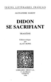 Didon se sacrifiant : tragédie