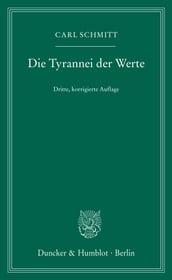 Die Tyrannei der Werte.