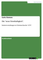 Die  neue Ernsthaftigkeit .