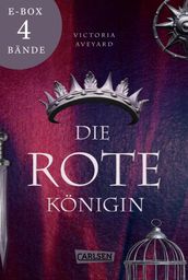 Die rote Königin: Im Kampf um ein freies Leben und die Liebe Band 1-4 der romantischen Fantasy-Serie im Sammelband! (Die Farben des Blutes)