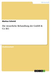 Die steuerliche Behandlung der GmbH & Co. KG