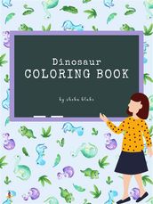 Dinosaur Activity and Coloring Book for Kids Ages 3+ (Printable Version)
