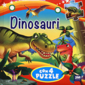 Dinosauri. Libro puzzle