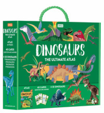 Dinosaurs. The Ultimate Atlas. Ediz. illustrata. Con puzzle - Giulia Pesavento