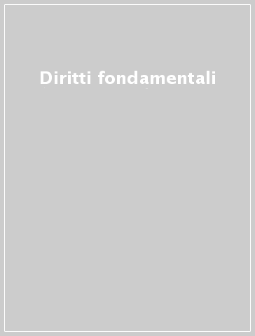 Diritti fondamentali