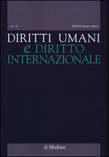 Diritti umani e diritto internazionale (2016). 2.