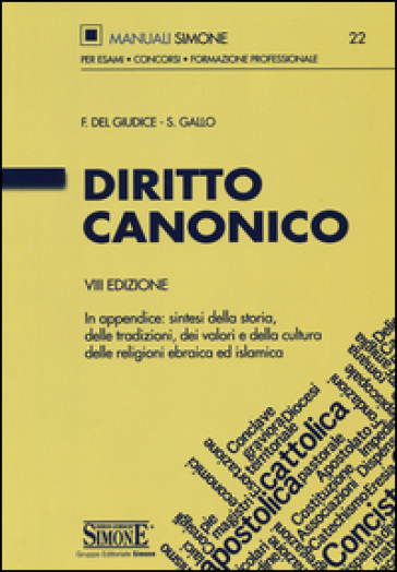 Diritto canonico - Federico Del Giudice - Sergio Gallo