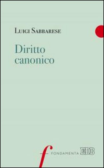 Diritto canonico - Luigi Sabbarese