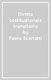 Diritto costituzionale transitorio