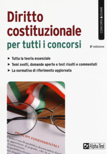 Diritto costituzionale per tutti i concorsi