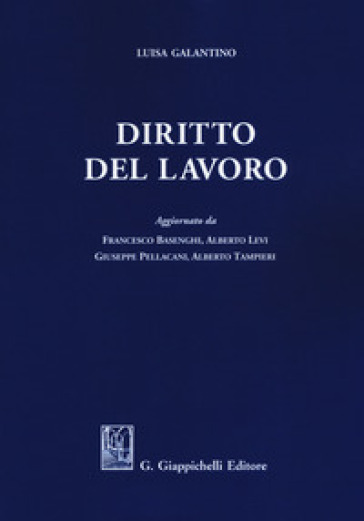 Diritto del lavoro - Luisa Galantino