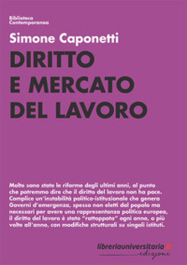 Diritto e mercato del lavoro - Simone Caponetti