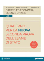 Diritto ed economia, scienze umane. Quaderno per la seconda prova dell esame di Stato. Con espansione online