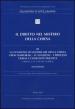 Diritto nel mistero della Chiesa. 3.La funzione di santificare della Chiesa - I beni temporali - Le sanzioni - I processi - Chiesa e comunità politica