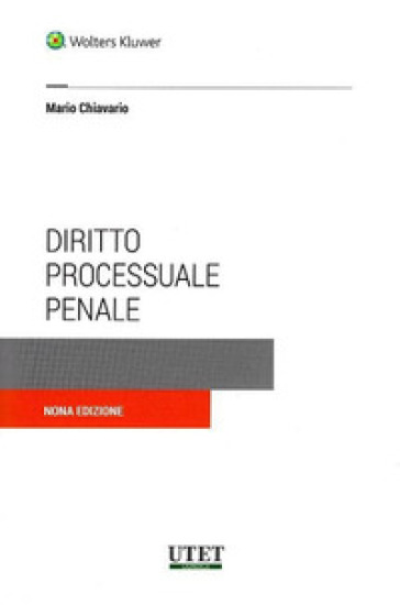 Diritto processuale penale - Mario Chiavario