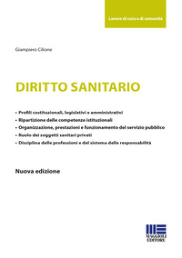 Diritto sanitario - Giampiero Cilione