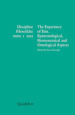 Discipline filosofiche. Ediz. italiana, francese, inglese e spagnola (2022). 1: The experience of pain. Epistemological, hermeneutical and ontological aspects