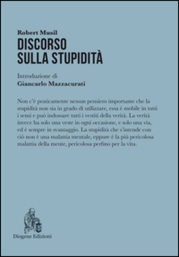 Discorso sulla stupidità - Robert Musil