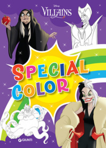 Disney villains. Special color. Ediz. a colori - - Libro
