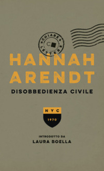 Disobbedienza civile - Hannah Arendt